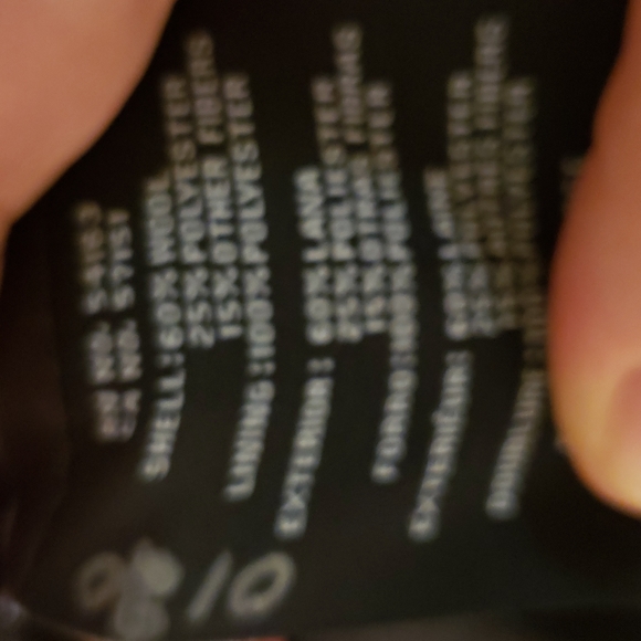 Tommy Hilfiger navy wool-blend coat - Picture 5 of 5